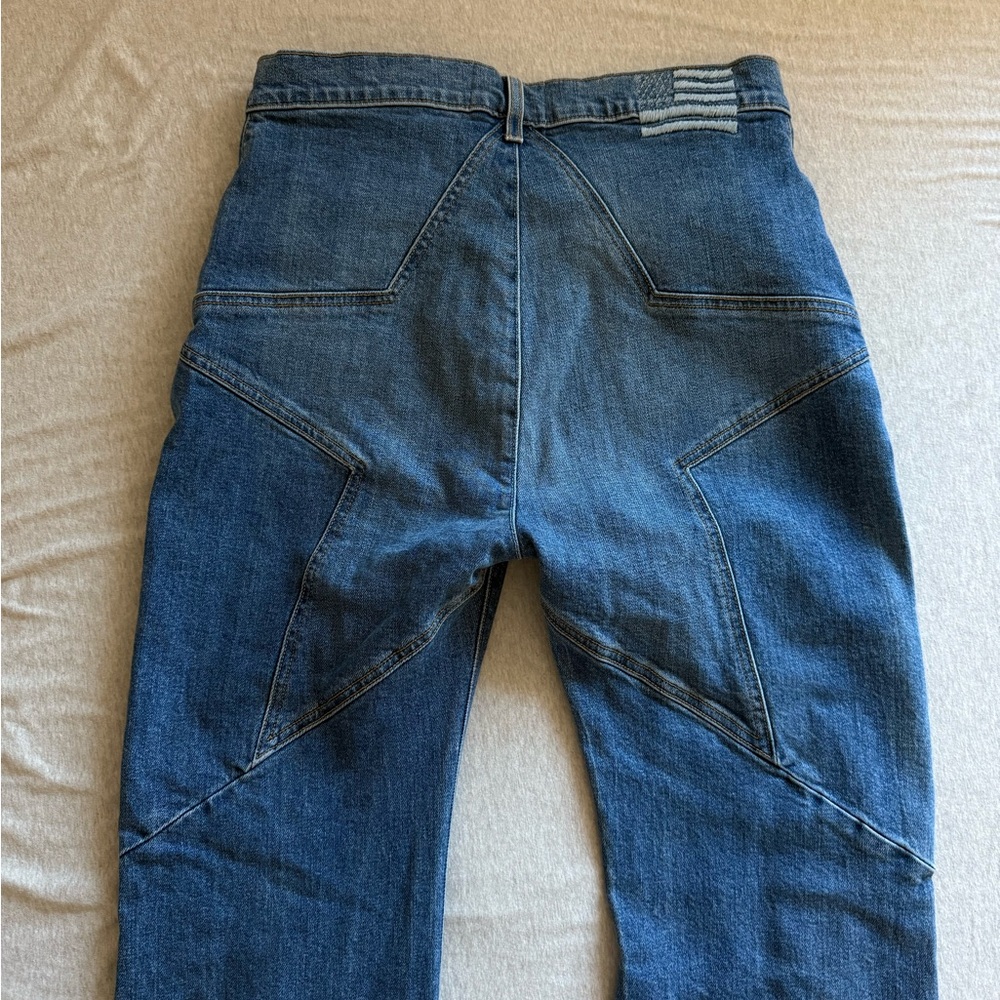 REVICE Women's Boot Cut Jeans in Blue